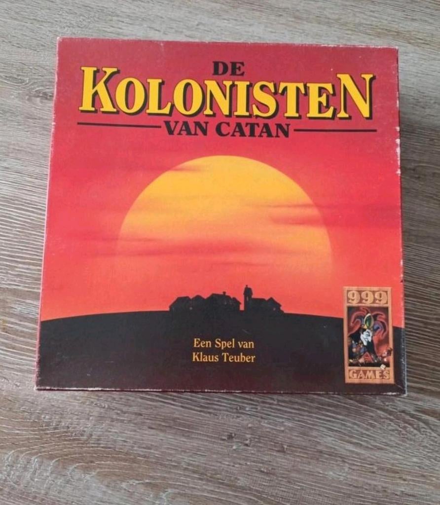 Originele houten versie van Catan, Ophalen of Verzenden, Zo goed als nieuw