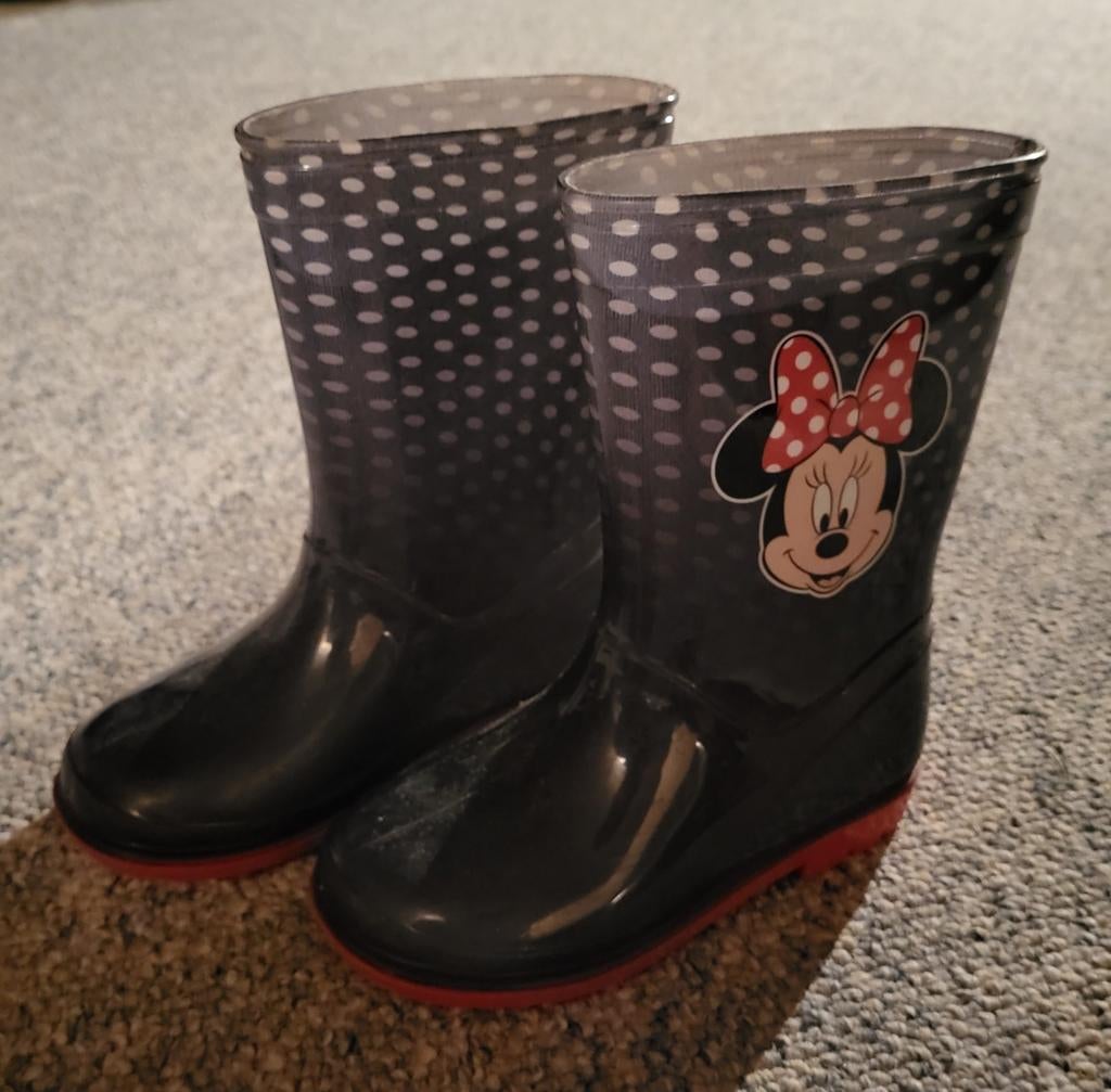 Regenlaarzen Minnie Mouse maat 26, Meisje, Ophalen, Disney, Laarzen