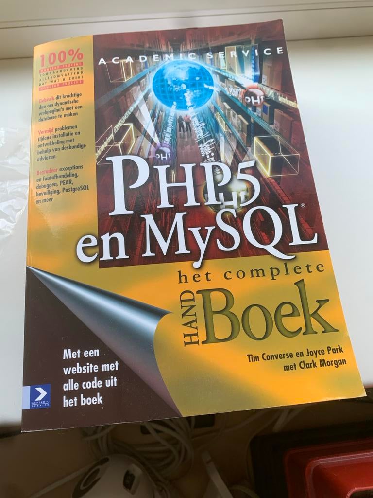 T. Converse - PHP5 en MySQL, Ophalen of Verzenden, Zo goed als nieuw, T. Converse; J. Park; C. Morgan