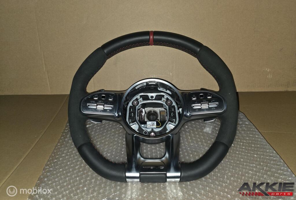 Mercedes amg Stuurwiel A C Cla Gla Glb Gle GLS G klasse, Auto-onderdelen, Besturing, Gebruikt, Ophalen of Verzenden