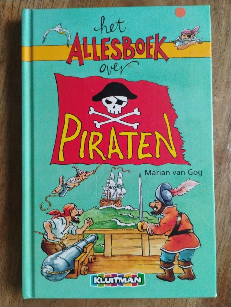 Het Allesboek over Piraten - Marian van Gog, Ophalen of Verzenden, Zo goed als nieuw, Marian van Gog, Non-fictie