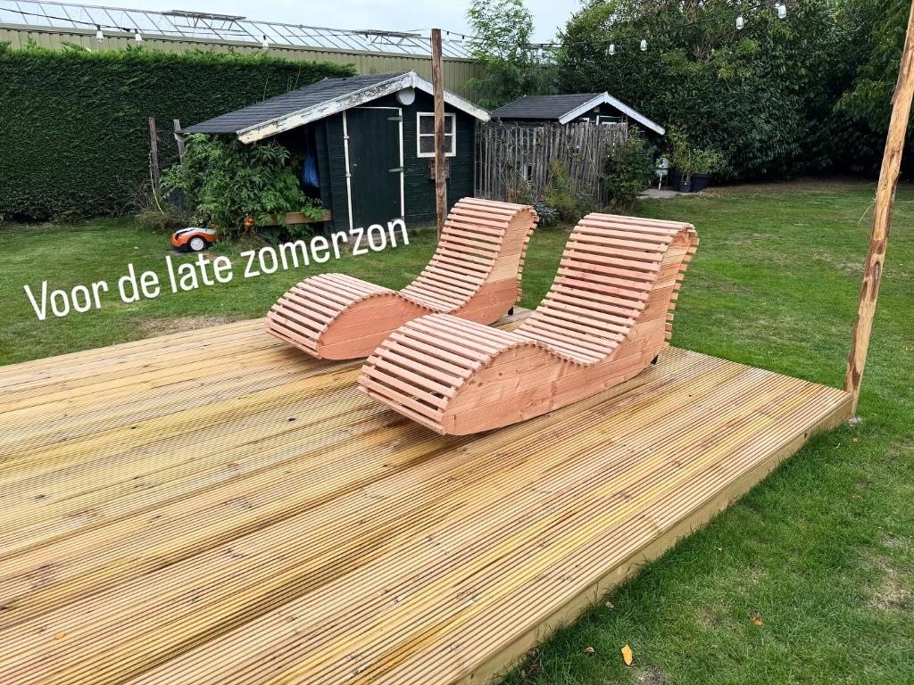 buitenmeubel, Ophalen of Verzenden, Nieuw, Hout