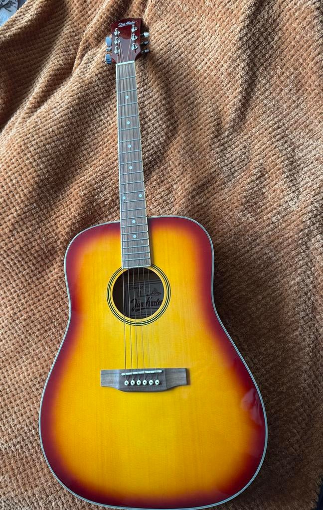 Akoestische gitaar - Jim Harley- Weinig gebruikt, Muziek en Instrumenten, Ophalen, Gebruikt, Western- of Steelstringgitaar
