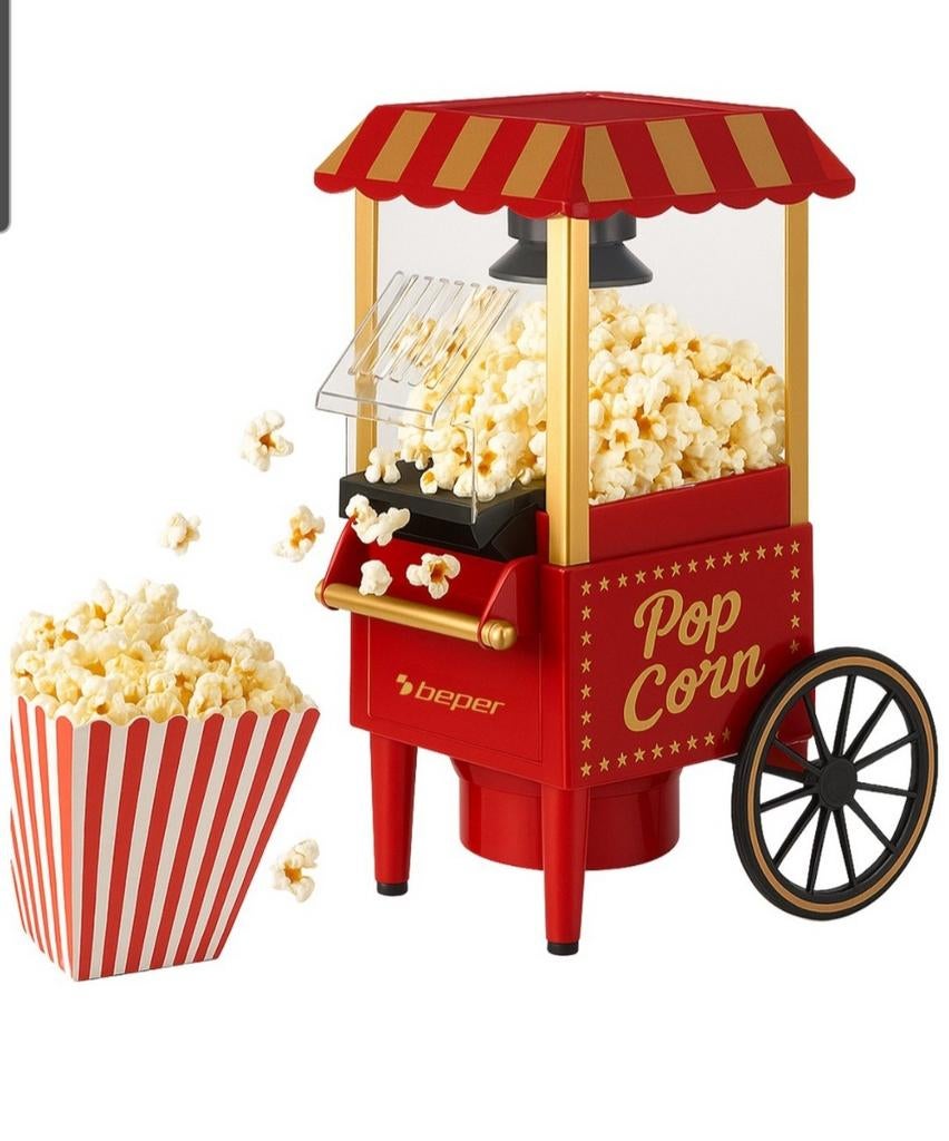 Popcornmachine - Maak thuis heerlijke popcorn!, Witgoed en Apparatuur, Overige Witgoed en Apparatuur, Ophalen of Verzenden, Nieuw