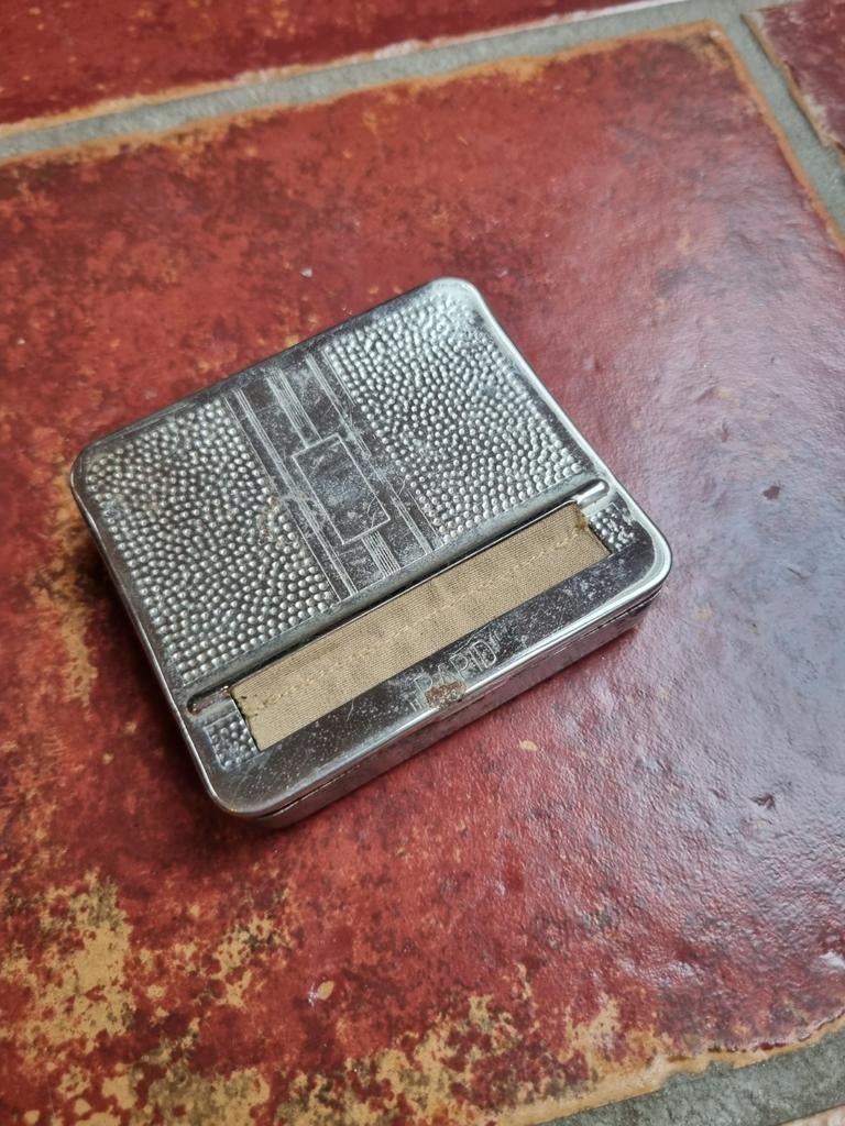 Vintage Tabaksdoos / Sigarettenhouder, Verzamelen, Ophalen of Verzenden, Gebruikt