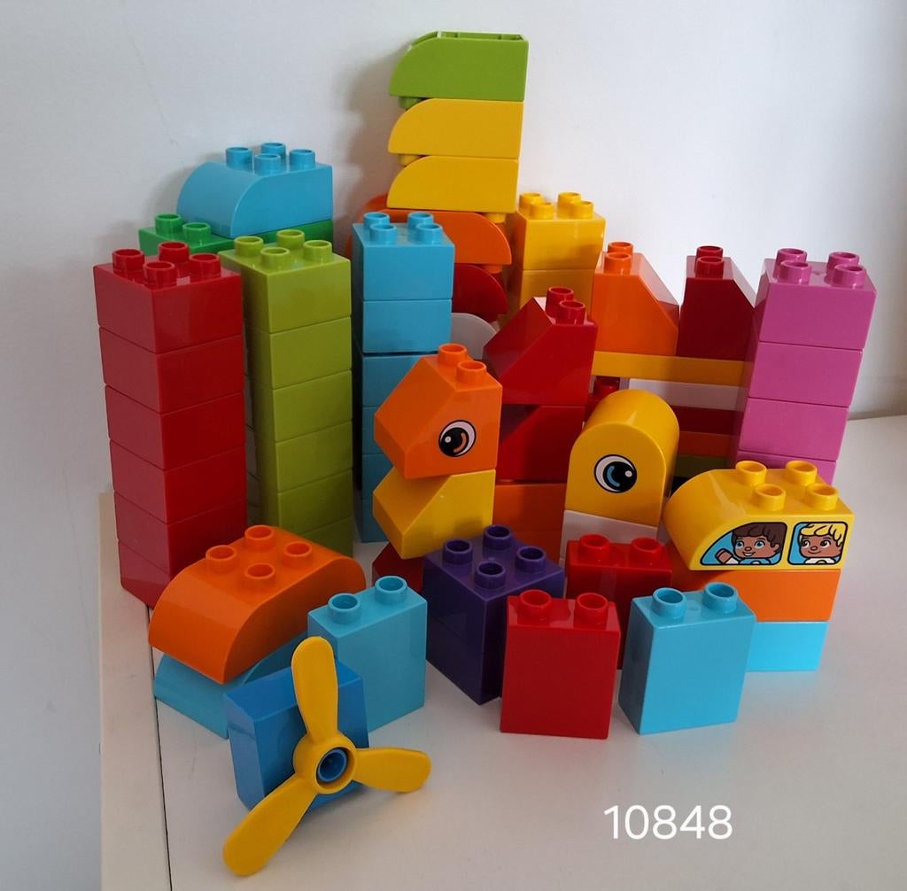 LEGO DUPLO 10848 Mijn Eerste Bouwstenen, Kinderen en Baby's, Speelgoed | Duplo en Lego, Ophalen of Verzenden, Gebruikt, Complete set