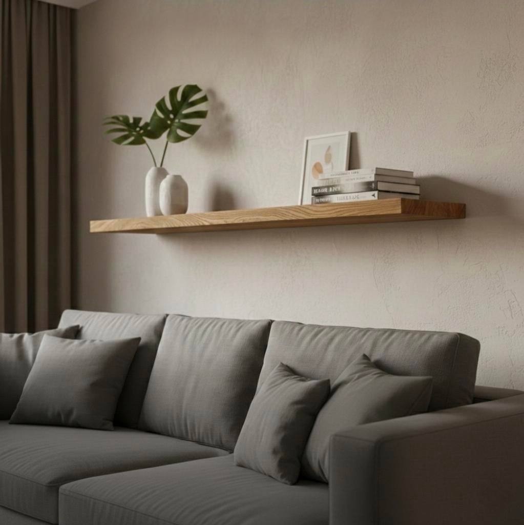 Massief Eiken planken - Eiken vensterbank - Eiken wandplank, Doe-het-zelf en Verbouw, Hout en Planken, Nieuw, Plank, Eiken, Minder dan 200 cm