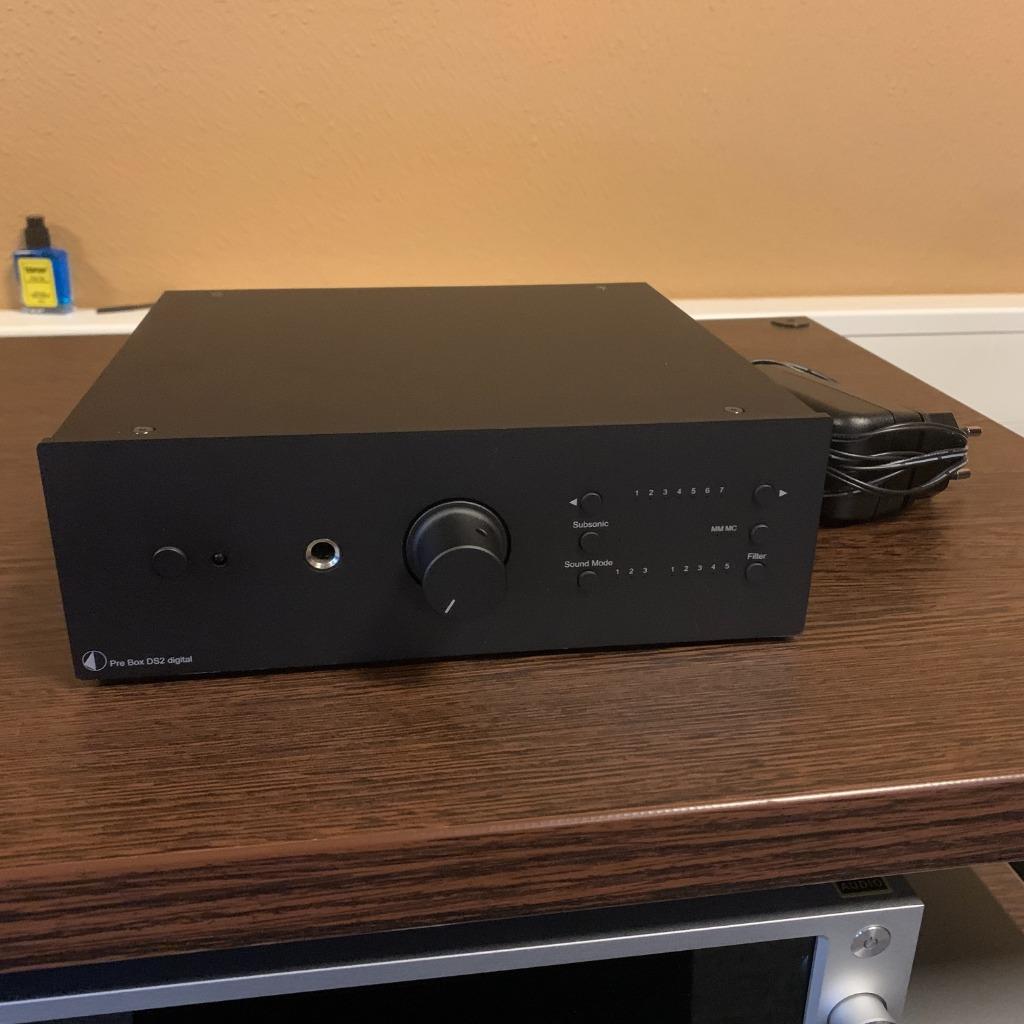 Pro-Ject - Pre Box DS2 Digital - Zwart (occasion), Audio, Tv en Foto, Overige merken, Onbekend, Ophalen of Verzenden, Zo goed als nieuw