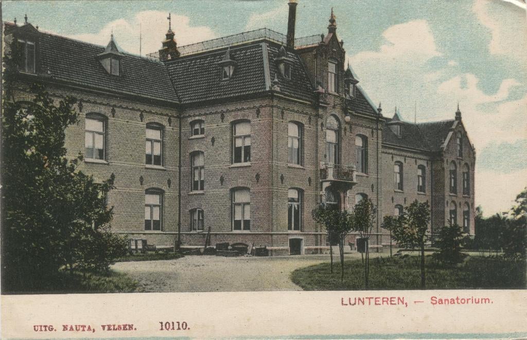 Lunteren Sanatorium, Verzenden, 1920 tot 1940, Ongelopen, Gelderland
