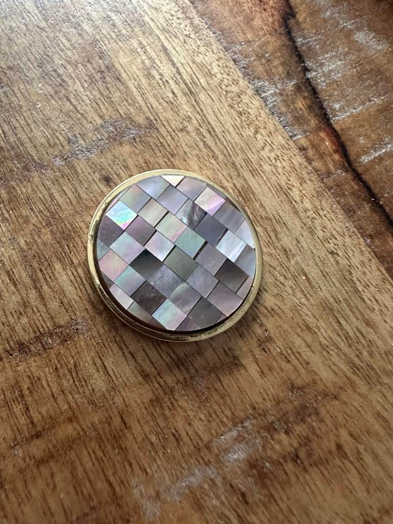 Nikki Lissoni munt hanger, Sieraden, Tassen en Uiterlijk, Kettingen, Ophalen of Verzenden, Zo goed als nieuw, Goud, Goud