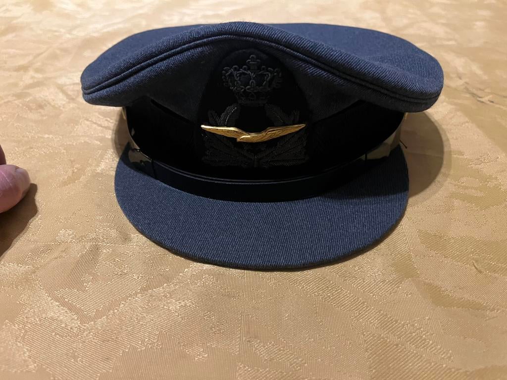 Oude luchtmacht pet, Verzamelen, Ophalen of Verzenden, Luchtmacht, Nederland, Helm of Baret
