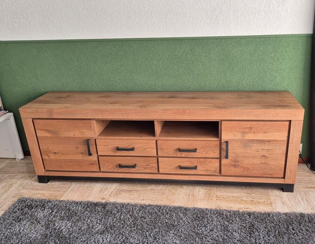 TV Meubel De Bommel Indiana - Zeer Goede Staat, Ophalen of Verzenden, Zo goed als nieuw, 200 cm of meer, Minder dan 100 cm