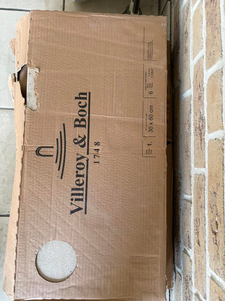 Villeroy & Boch Wandtegels Cadiz Sand, Ophalen, Zo goed als nieuw