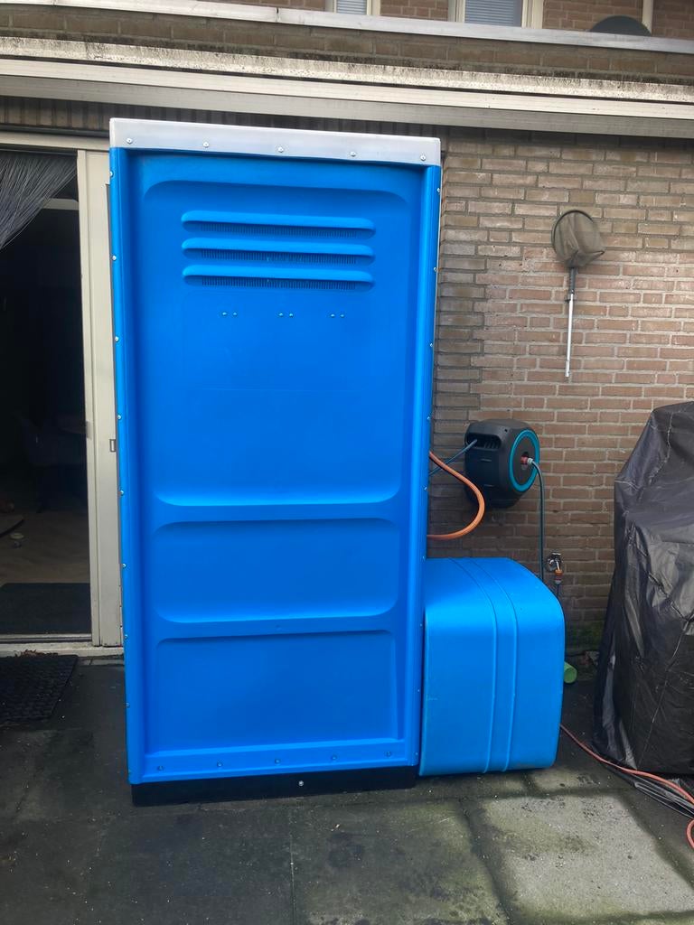 Nooddouche verbouwingsdouche te huur met afvoerp en boiler, Ophalen, Nieuw