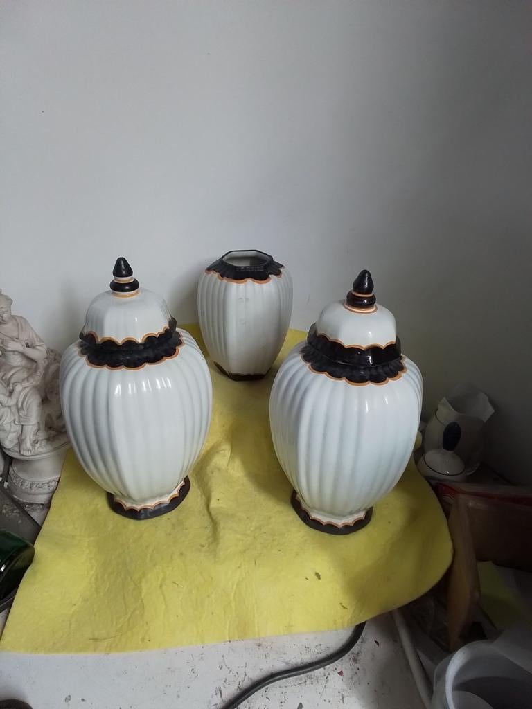 8962) mooi oud kaststel  Hollands handwerk  hoog  32cm, Ophalen of Verzenden