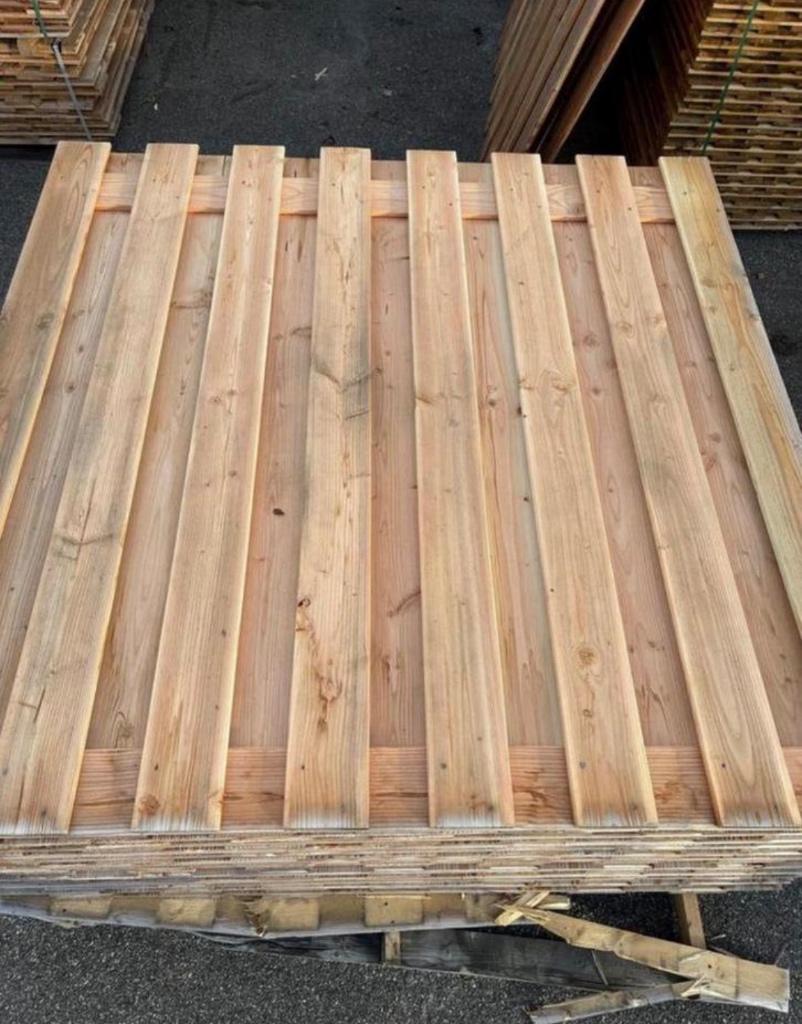 17 planks douglas Schuttingen, Tuin en Terras, Ophalen, 1 tot 2 meter, 6 meter of meer, Nieuw