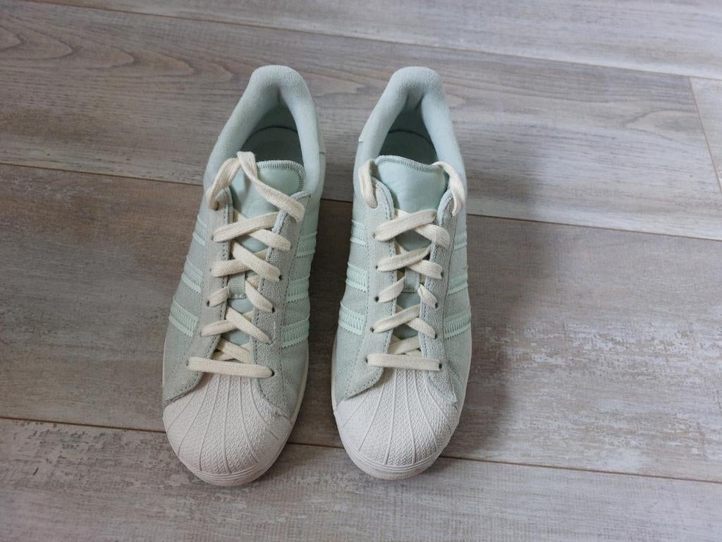 Adidas sneakers licht groen, Adidas, Ophalen of Verzenden, Groen, Sneakers of Gympen