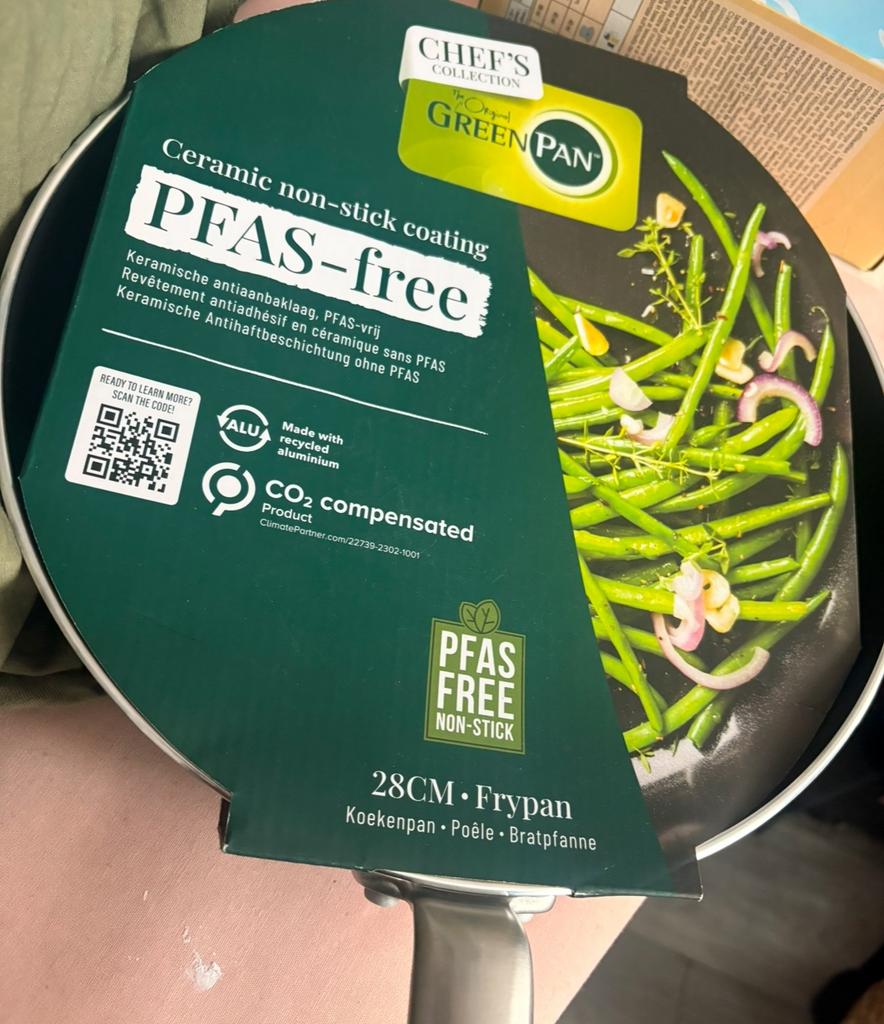 Greenpan nieuw Frypan, Ophalen of Verzenden, Zo goed als nieuw