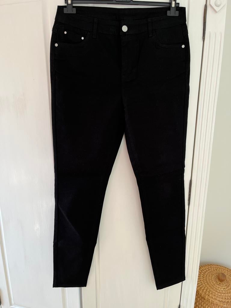 Nieuwe Zwarte Broek - Maat 38, Maat 38/40 (M), Zwart, Nieuw, Ophalen of Verzenden