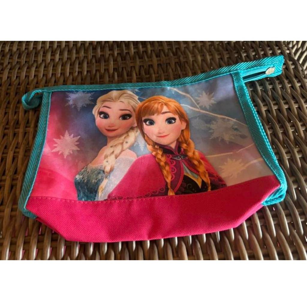 Toilettas frozen anna en elsa, Ophalen of Verzenden, Zo goed als nieuw, Roze