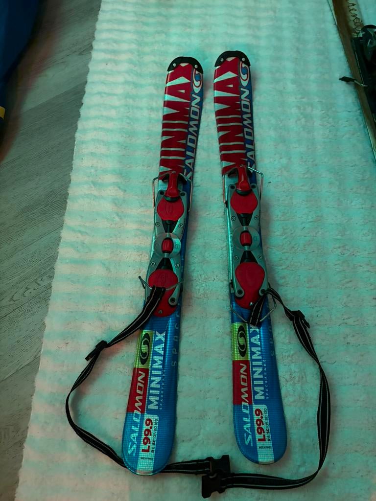 snowblades salomon, Sport en Fitness, Skiën en Langlaufen, Gebruikt, Overige typen, Skiën, Minder dan 100 cm