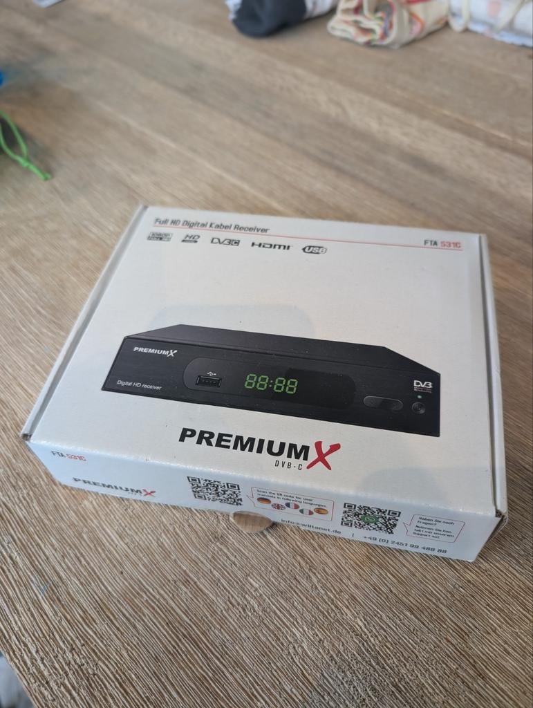 Full HD digitale kabel ontvanger - FTA 531c, Ophalen of Verzenden, Nieuw