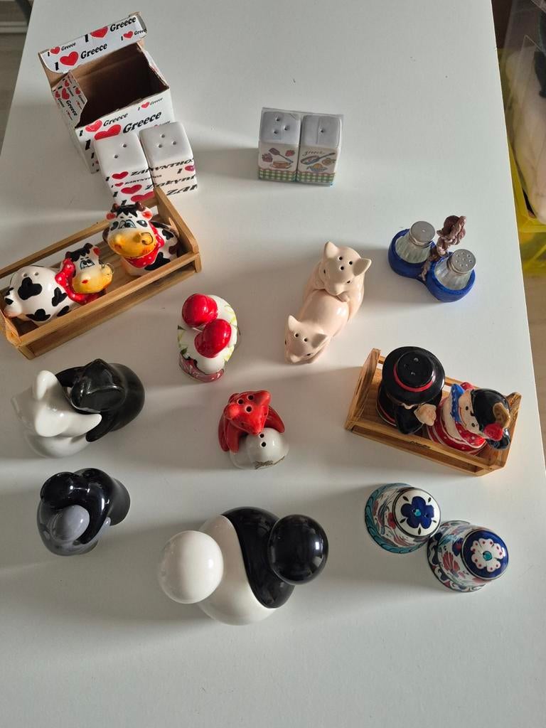 Diverse peper en zout stelletjes, Ophalen of Verzenden, Nieuw
