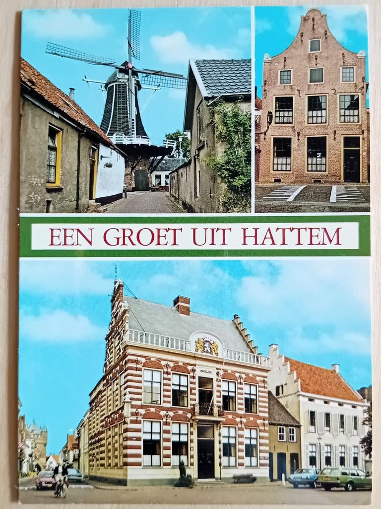 Ansichtkaart Hattem, Ophalen of Verzenden, Voor 1920, Gelderland