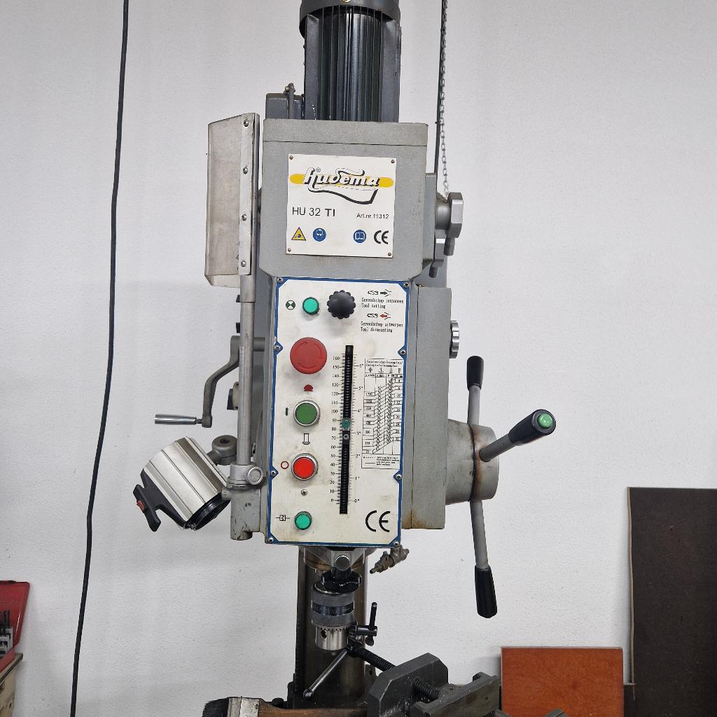 Kolomboormachine Huvema HU32TI, Doe-het-zelf en Verbouw, Ophalen, Zo goed als nieuw, 600 watt of meer, Kolomboormachine
