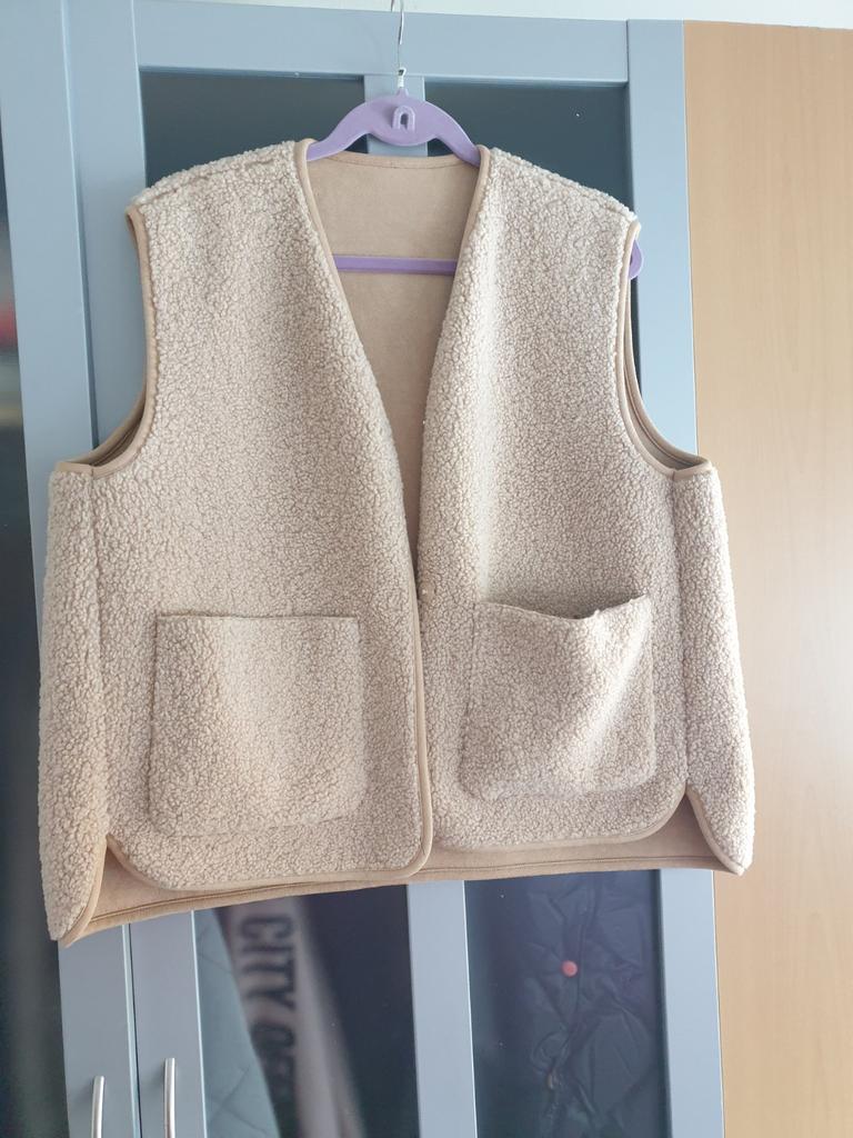 Knit-ted reversible bodywarmer maat 2. 1x gedragen, Kleding | Dames, Bodywarmers, Ophalen of Verzenden, Zo goed als nieuw, Maat 38/40 (M)