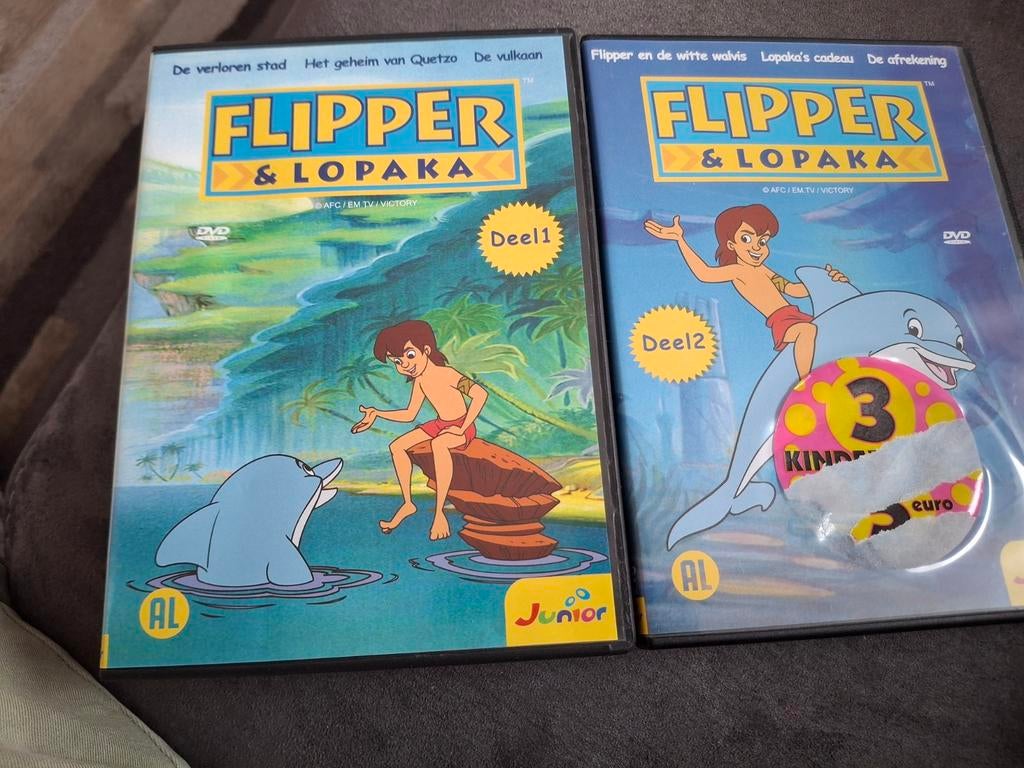 Flipper & Lopaka DVD - Avontuur voor Kinderen!, Cd's en Dvd's, Dvd's | Kinderen en Jeugd, Avontuur, Alle leeftijden, Boxset, Ophalen of Verzenden