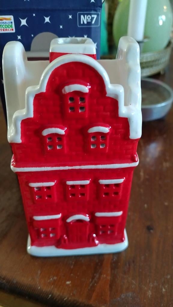 3 Kerst huisjes, Verzamelen, Ophalen, Poppenhuis