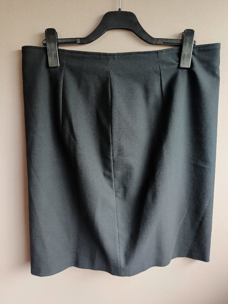 Nieuwe zwarte ribbel stretch rok van Hammer, maat 46, Kleding | Dames, Zwart, Maat 46/48 (XL) of groter, Nieuw, Ophalen of Verzenden