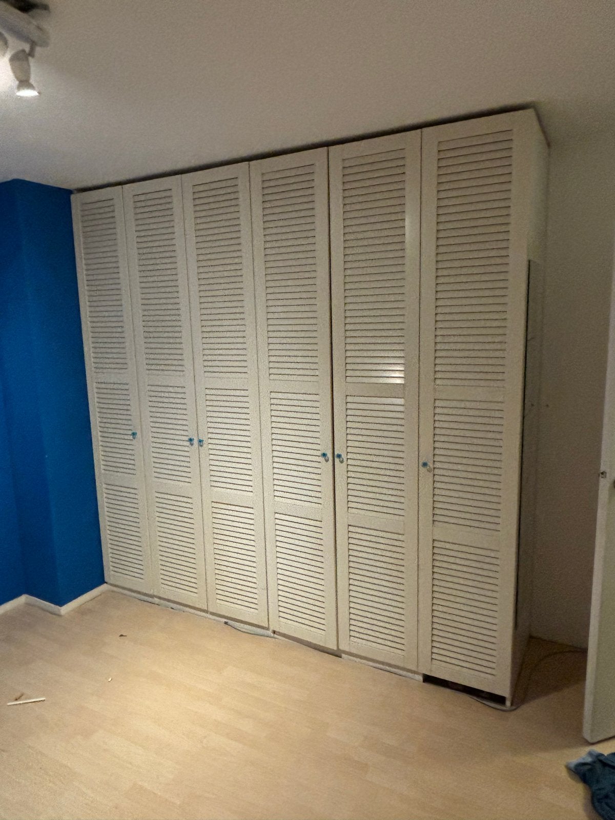 Gratis af te halen: Grote PAX kast met louvredeuren, Ophalen, Gebruikt, 200 cm of meer, Met deur(en)