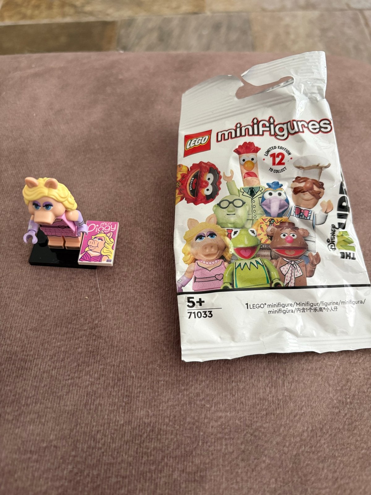 LEGO Minifigure Miss Piggy - The Muppets (71033), Ophalen of Verzenden, Nieuw, Overige merken