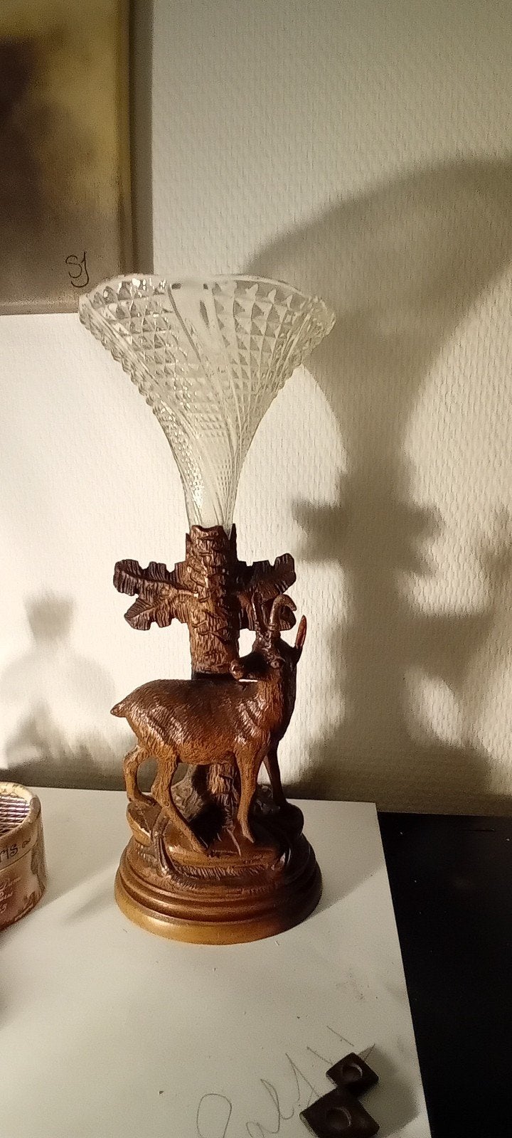 Houten hertje, Ophalen
