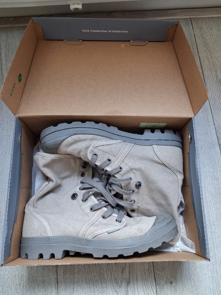 Palladium Baggy High Rise damesschoenen mt 41,5, Ophalen, Palladium, Grijs, Sneakers of Gympen
