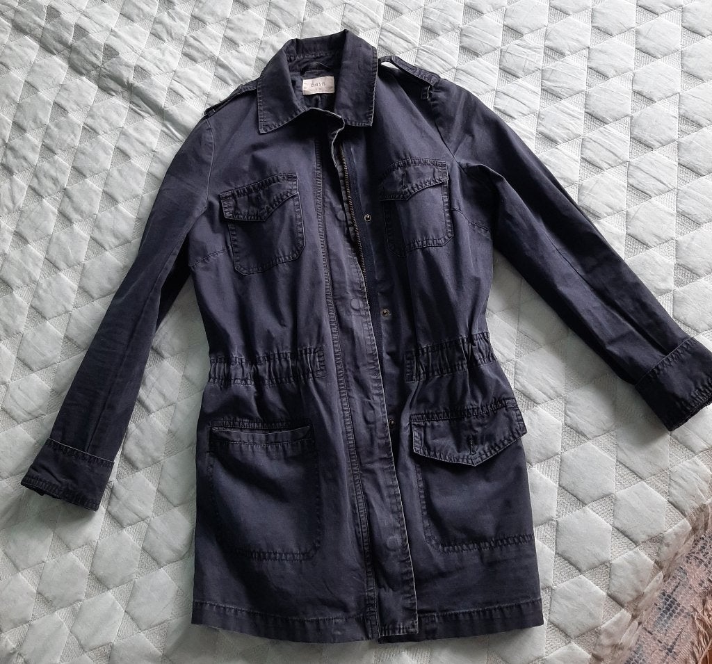 Blauwe Jas van OASIS (maat 34), Kleding | Dames, Blauw, Ophalen of Verzenden, Maat 34 (XS) of kleiner, Gedragen