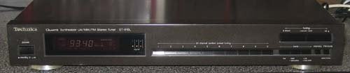 Tuner Technics ST610L zwart.., Ophalen of Verzenden, Zo goed als nieuw