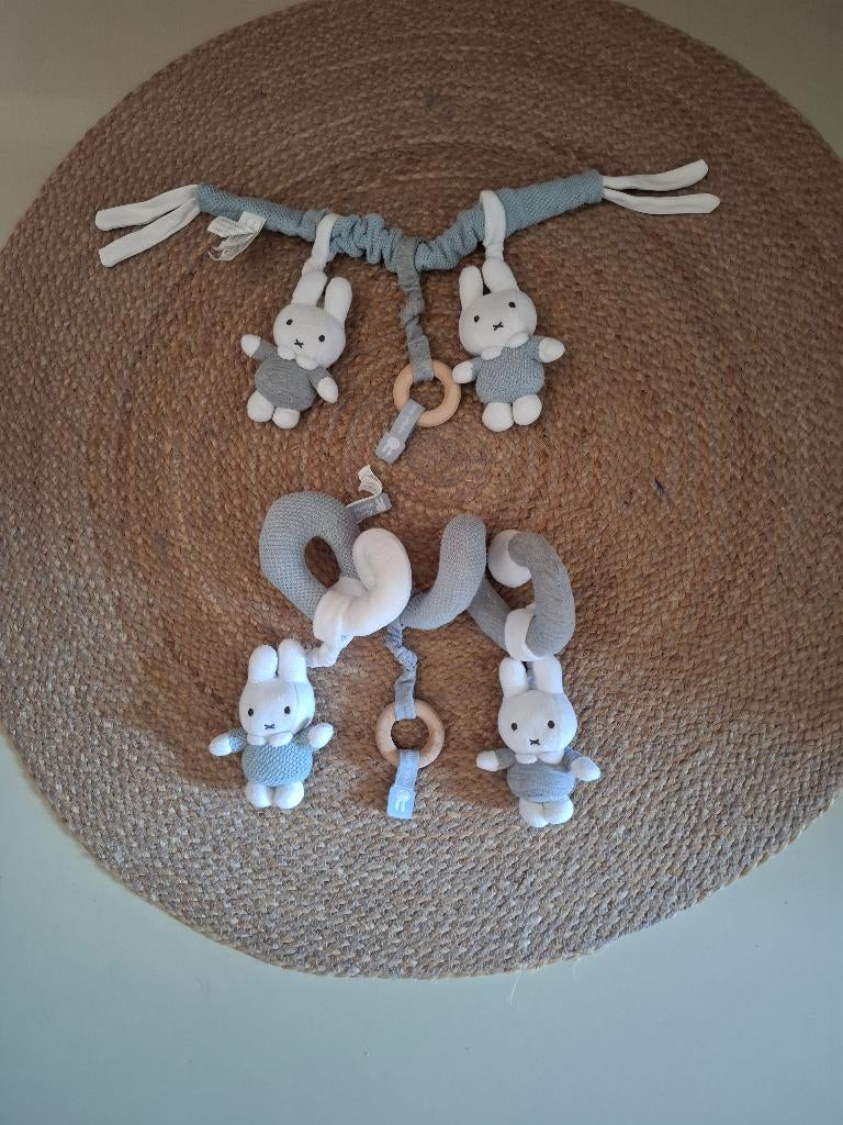 Nijntje wagenspanner en boxspiraal knit, Kinderen en Baby's, Speelgoed | Babyspeelgoed, Ophalen of Verzenden, Zo goed als nieuw