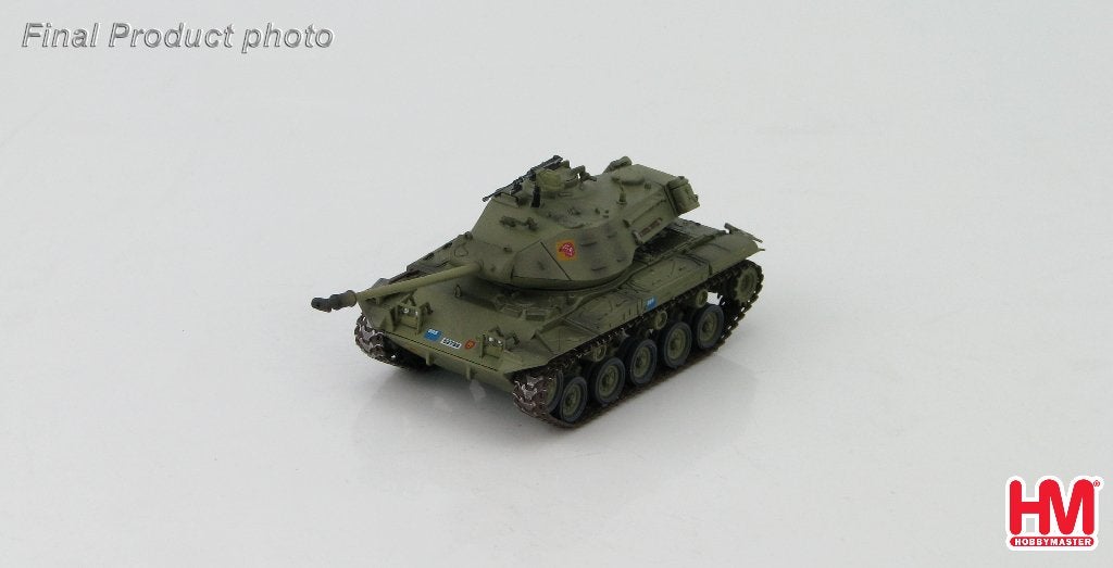 M41A3 Walker Bulldog Tank Belgisch Leger Hobbymaster HG5308, Hobby en Vrije tijd, Modelbouw | Auto's en Voertuigen, Overige merken