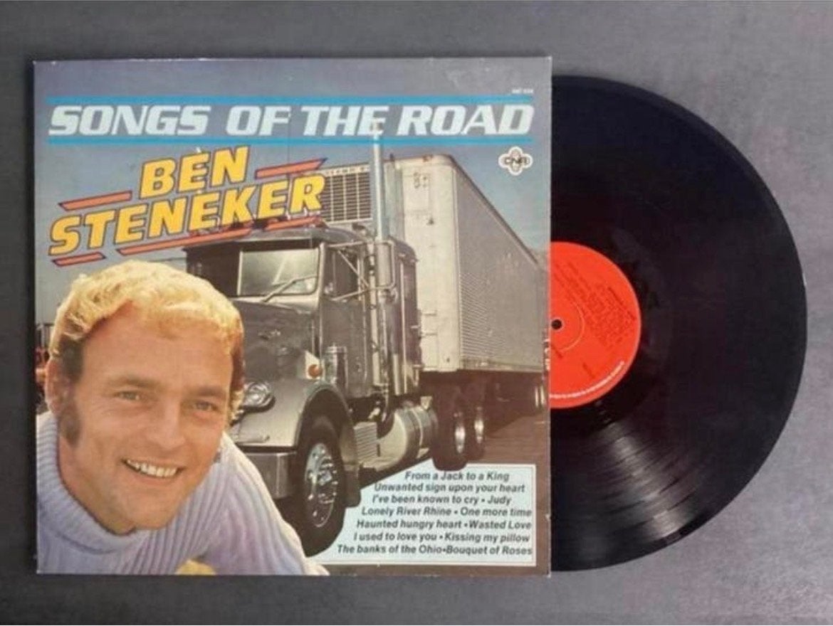 Ben Steneker - Songs of the Road (LP), Ophalen of Verzenden, 12 inch