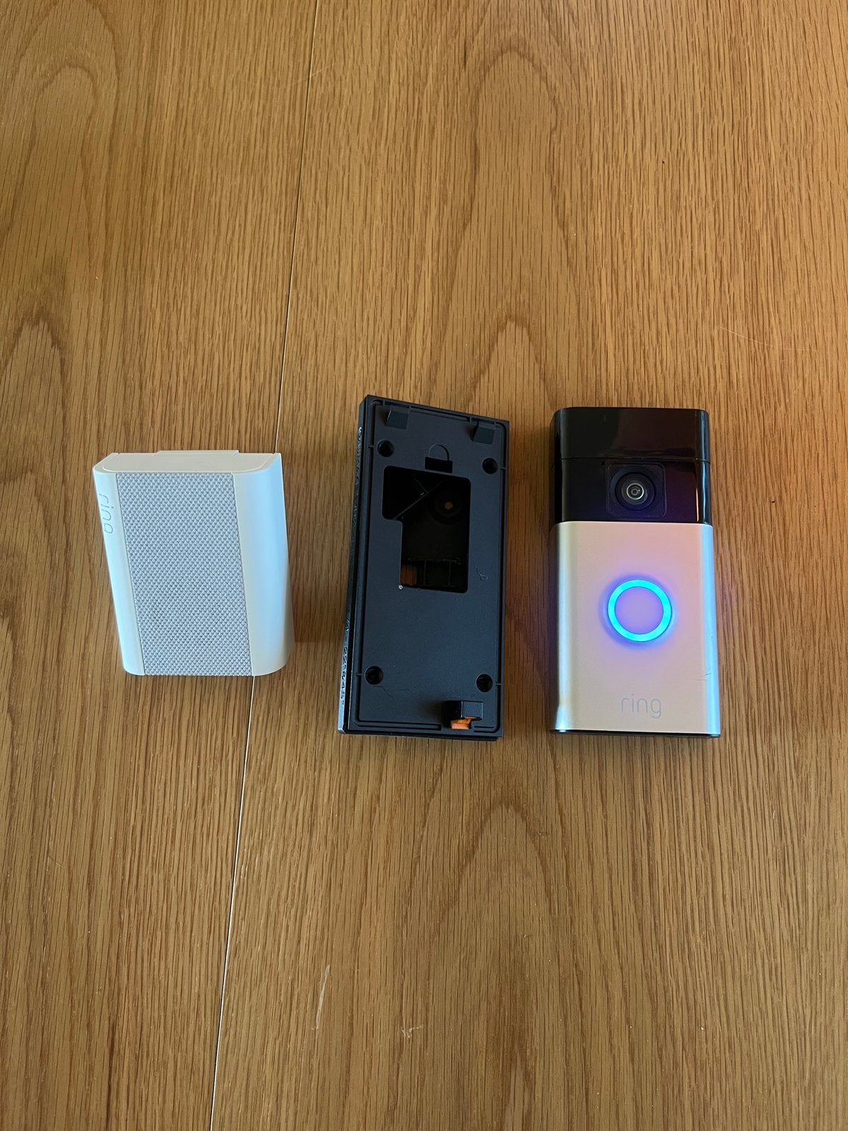 Ring deurbel + Chime (bel) + hoekmontage (zonder USB-C), Huis en Inrichting, Deurbellen, Ophalen of Verzenden, Bewegingsdetectiesensor