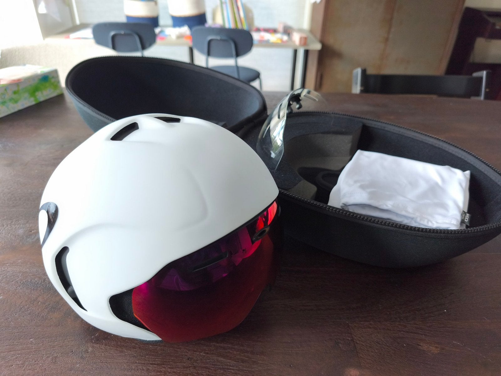 Oakley Aro 7 M, M, Ophalen of Verzenden, Zo goed als nieuw, Oakley