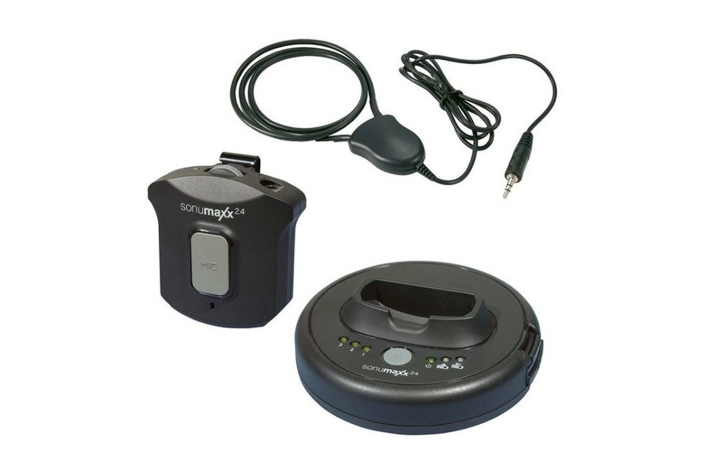 Sonumaxx NXT 2.4 GHz ringleiding halslus set TV Luisterhulp, Ophalen of Verzenden, Zo goed als nieuw