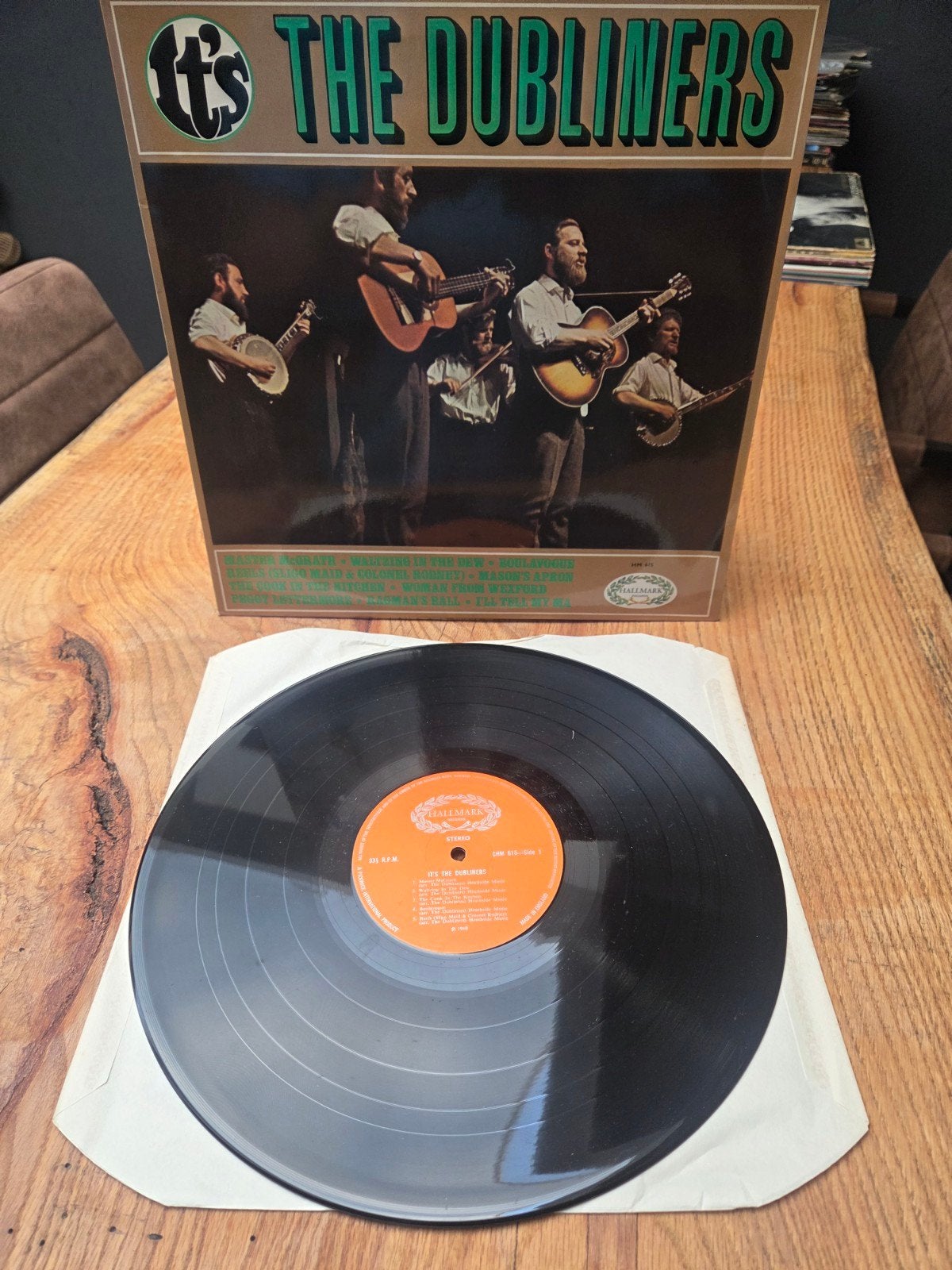 It's The Dubliners LP - Folk/Pop Vinyl, Cd's en Dvd's, LP, Gebruikt, Ophalen of Verzenden, Folk