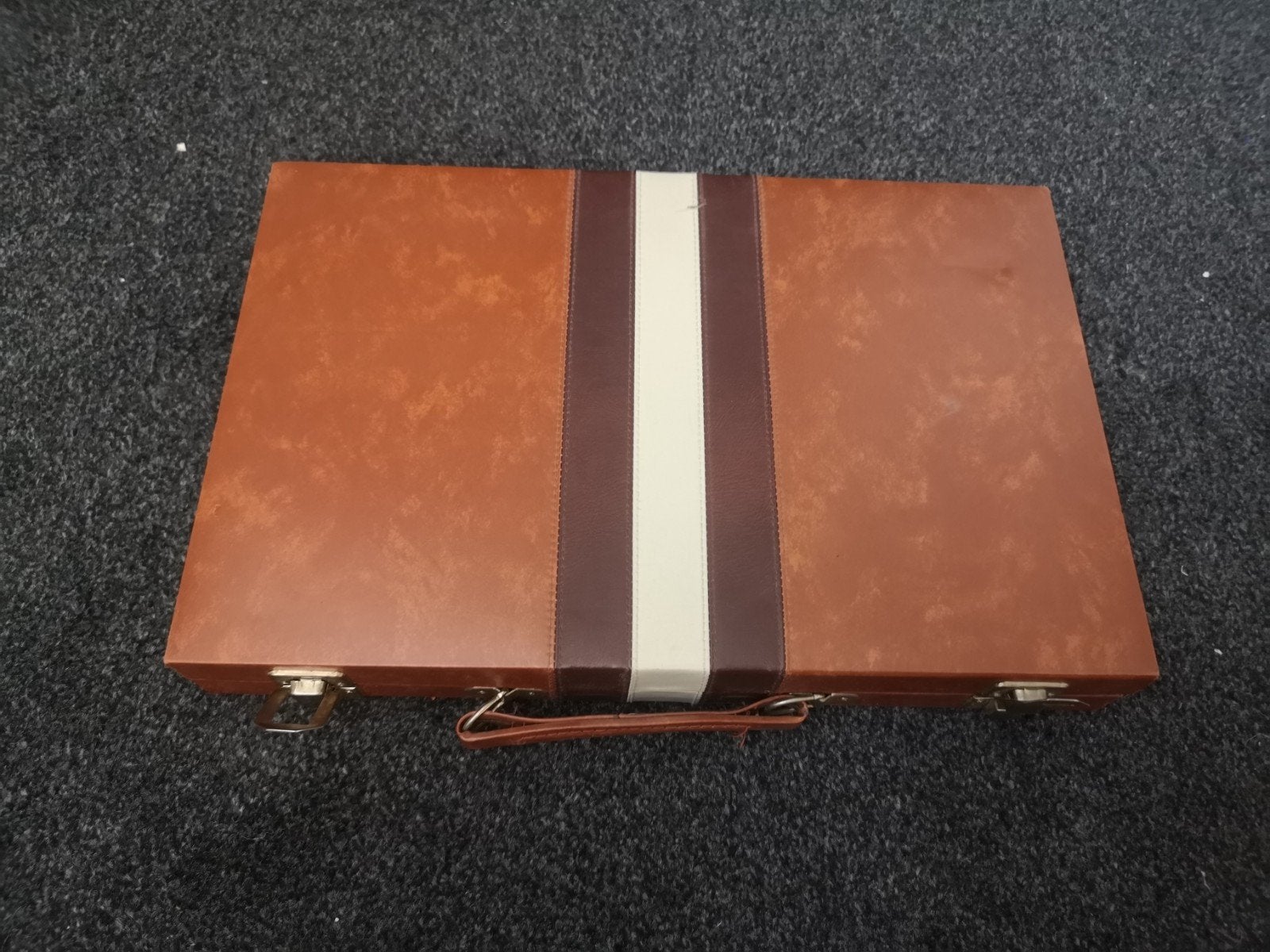 Backgammon Reisspel - Zo goed als nieuw, Een of twee spelers, Ophalen of Verzenden, Zo goed als nieuw, Reisspel
