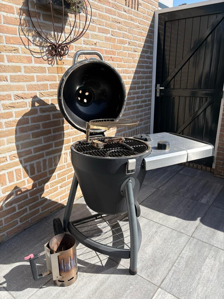 Charbroil BBQ Grill - Green Egg idee, Tuin en Terras, Ophalen of Verzenden, Gebruikt, Met accessoires