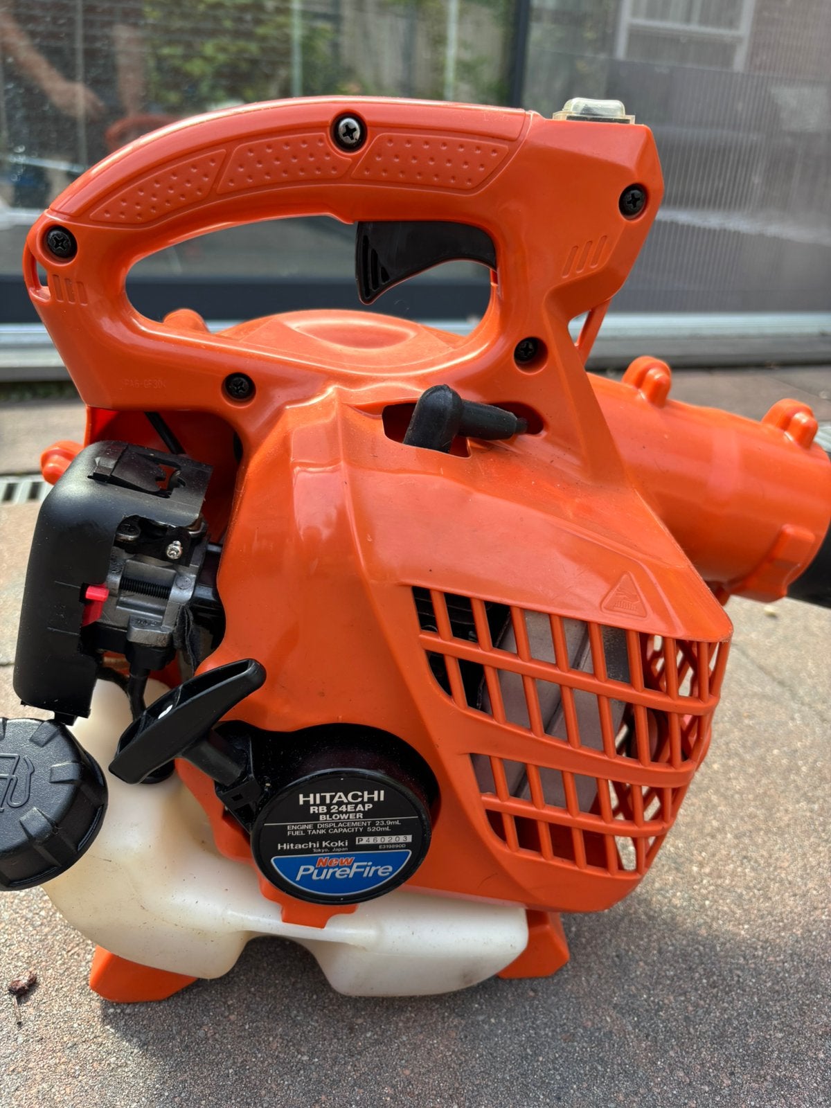 Hitachi bladblazer, Tuin en Terras, Bladblazers, Ophalen of Verzenden, Zo goed als nieuw, Elektrisch