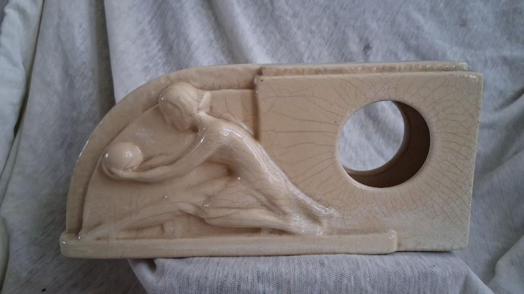 Art nouveau klokhuis, Antiek en Kunst, Ophalen of Verzenden